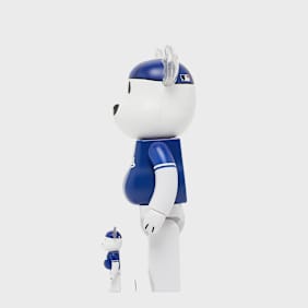 Medicom MLB x Peanuts Bearbrick Snoopy (Los Angeles Dodgers) 400% multicolor