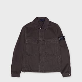Stone Island Biker Jacket Red