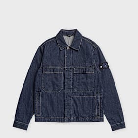 Stone Island Biker Jacket blue rinse Undefined Color