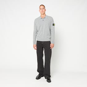 Stone Island LS Polo grey