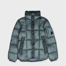 C. P. Company Outerwear Medium Jacket In DD Shell Blau