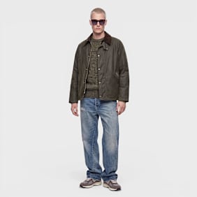 Barbour Barbour OS Transport Wax Jacket olive Undefined Color