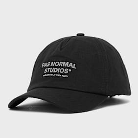 Pas Normal Studios Off-Race Cotton Cap black