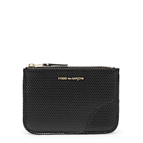 Comme des Garcons Wallet Luxury Leather zwart