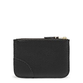 Comme des Garcons Wallet Luxury Leather zwart