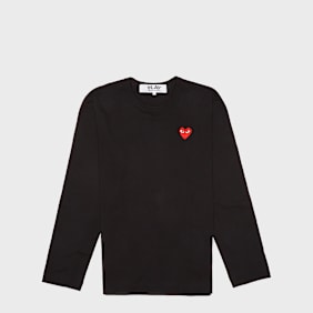 Comme des Garcons Play Longsleeve schwarz