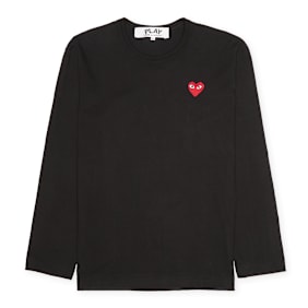 Comme des Garcons Play Play Sweatshirt zwart