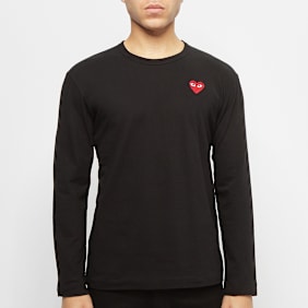 Comme des Garcons Play Play Sweatshirt zwart