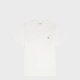 Carhartt WIP Chase T-Shirt weiß