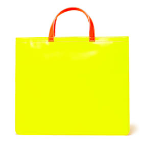 Comme des Garcons Wallet Super Fluo Leather Line G multicolor