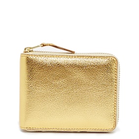Comme des Garcons Wallet Gold And Silver Line geel