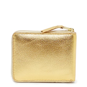 Comme des Garcons Wallet Gold And Silver Line geel