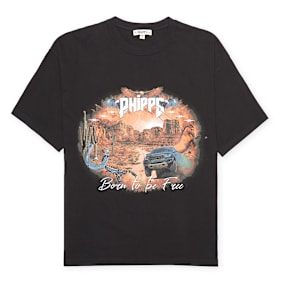 Phipps Born To Be Free T schwarz