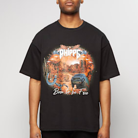 Phipps Born To Be Free T schwarz