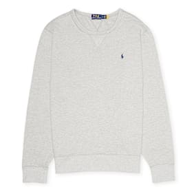 Polo Ralph Lauren Fleece Crew Sweater grau