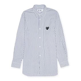 Comme des Garcons Play Shirt Woven blau