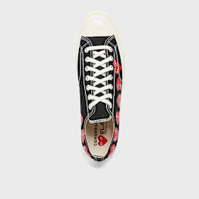 Comme des Garcons Play Multi Heart Chuck Taylor All Star '70 Low zwart