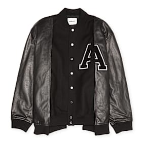 Ambush A Patch Varsity Jacket black