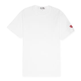 Comme des Garcons Play x The Artist Invader T-Shirt weiß