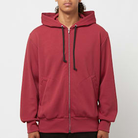 Comme des Garcons Play x The Artist Invader Hooded Zip Sweatshirt rood
