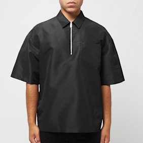 Heron Preston Ex-Ray Nylon Zip Shortsleeve Shirt zwart