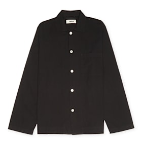 Tekla Long Sleeve Shirt solid black