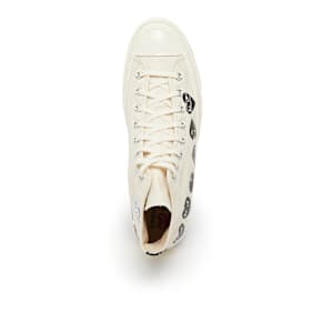 Comme des Garcons Play Multi Heart Chuck Taylor All Star '70 High beige