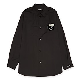 UNDERCOVER Overshirt Blouse black