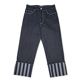 Sunnei Raw Denim Classic Pants blue