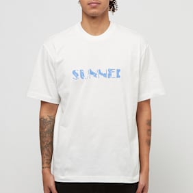Sunnei Light Jersey Classic T-Shirt weiß