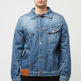 J. W. Anderson Twisted Denim Jacket blau