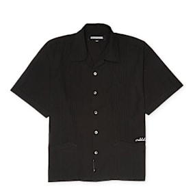 Neighborhood Guayabera Vacation Shirt schwarz