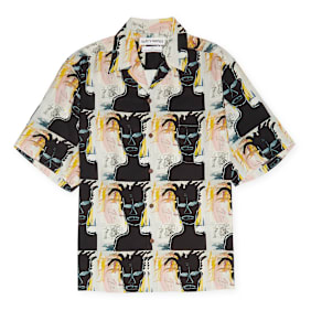 Wacko Maria Jean- Michael Basquiat / S/S Hawaiian Shirt ( Type-3 ) multi-colour