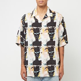 Wacko Maria Jean- Michael Basquiat / S/S Hawaiian Shirt ( Type-3 ) multi-colour