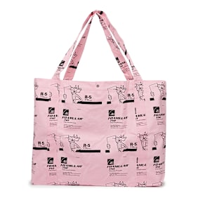 Sky High Farm Insulation Print Tote Bag Woven lichtroze