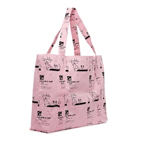 Sky High Farm Insulation Print Tote Bag Woven rosa
