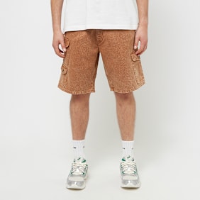 ERL Unisex Cargo Shorts Woven brown