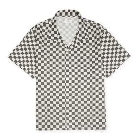 ERL Unisex Printed Hawaian Shirt Woven grau