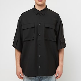 032c Tailored Flap Pocket Shirt black