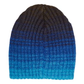 ERL Unisex Gradient Beanie Knit blauw