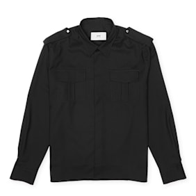 AMI PARIS Military Shirt black