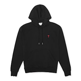 AMI PARIS Ami De Coeur Hoodie schwarz