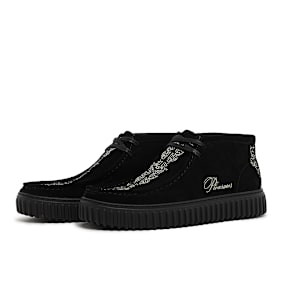 Clarks x PLEASURES Torhill Woven schwarz