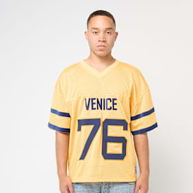 ERL Venice 76 Knit Football Top geel