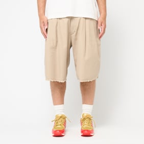 ERL Distressed Chino Shorts Woven beige
