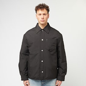 AMI PARIS Padded Ami De Coeur Overshirt schwarz