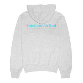 thisisneverthat INTL. Logo Zip Up Hoodie grijs