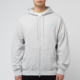 thisisneverthat INTL. Logo Zip Up Hoodie grey