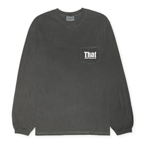 thisisneverthat That Pocket L/S Tee grey