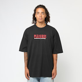 Pleasures Satisfaction T-Shirt schwarz